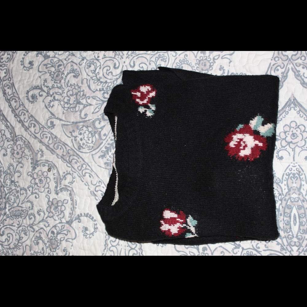 Embroidered sweater